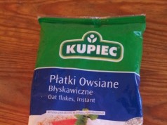 Płatki błyskawiczne owsiane firmy Kupiec Platki owsiane blyskawiczne Kupiec