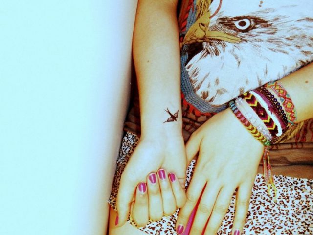 Tatuaże na nadgarstku dla kobiety! 1
