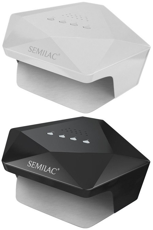 SEMILAC-LAMPA-UV-LED-36W-DIAMENT-biala-CZARNA