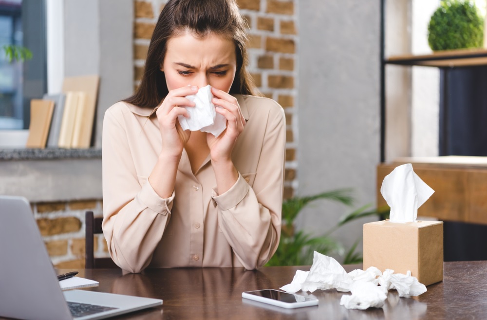 Katar podczas przeziębienia i alergii jak je rozróżnić