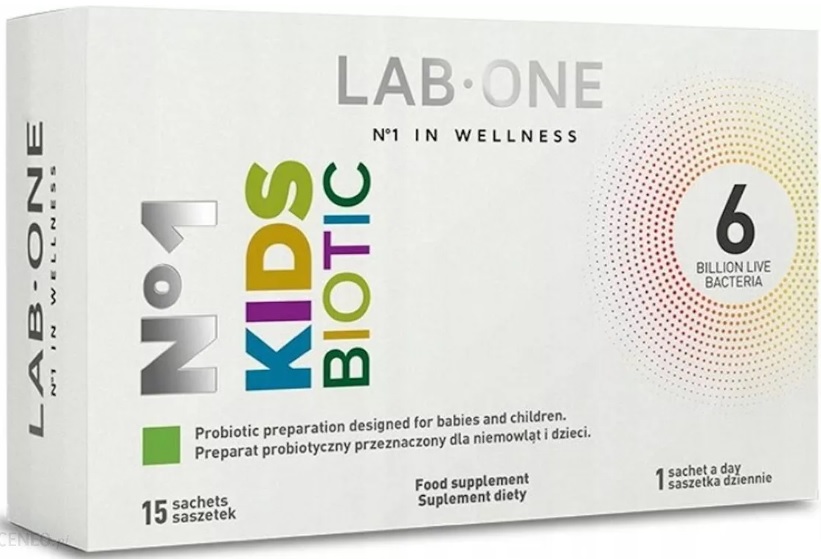 Lab-One-N°1-KidsBiotic-Probiotyk-15-saszetek