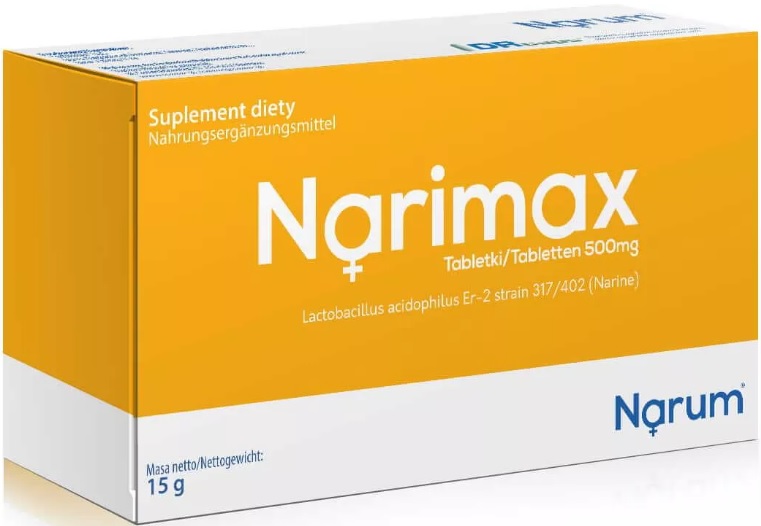 Narine-Probiotyk-500mg-30-Tabl